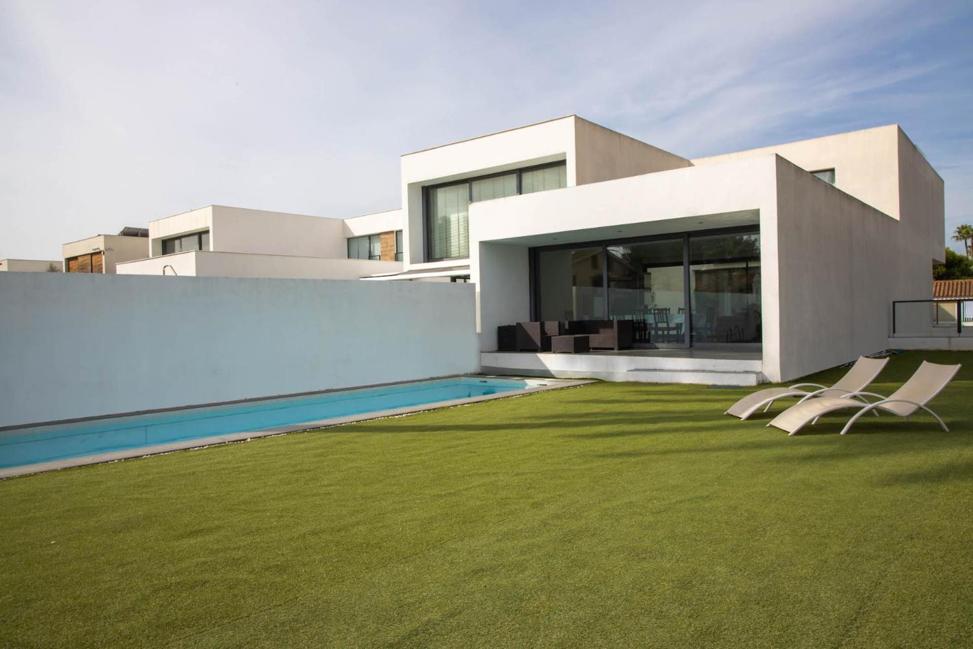 Modern Villa With Private Pool/ 400M To The Beach Grao de Castellon Exterior photo